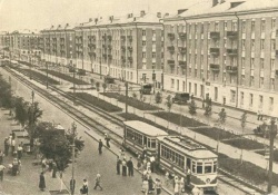 Поезд ХК на открытке 1962 года